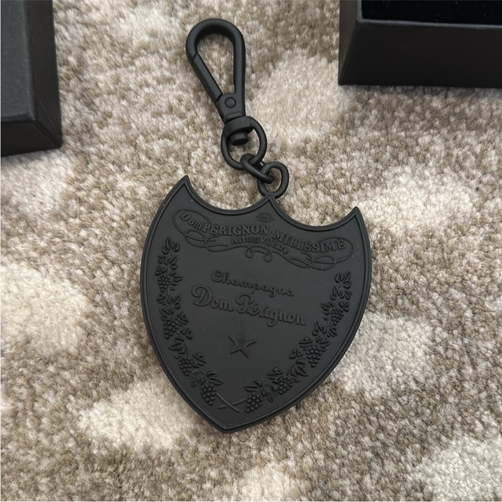 Dom Pérignon Black Keychain